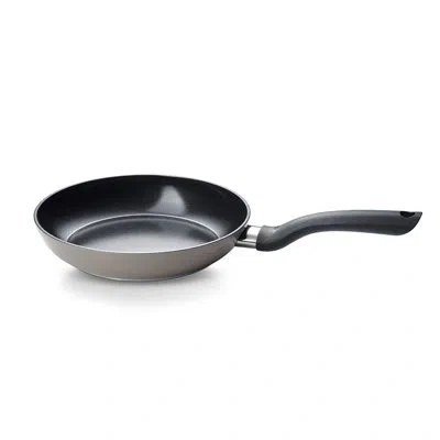Fissler Essential Ceramic Nonstick Frying Pan, Orbit Black Interior With Warm Grey Exterior In Gray