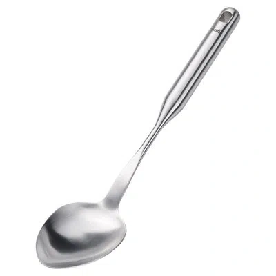 Fissler Essential Serving Spoon, 18/10 Stainless Steel Kitchen Utensil For Serving & Cooking, Ergonomic Hand