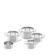 Fissler Original-profi 5-piece Cookware Set In Silver