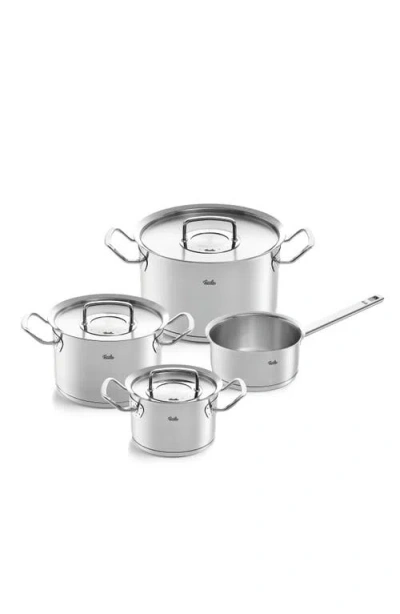 Fissler Original-profi Collection Stainless Steel Set With Metal Lids