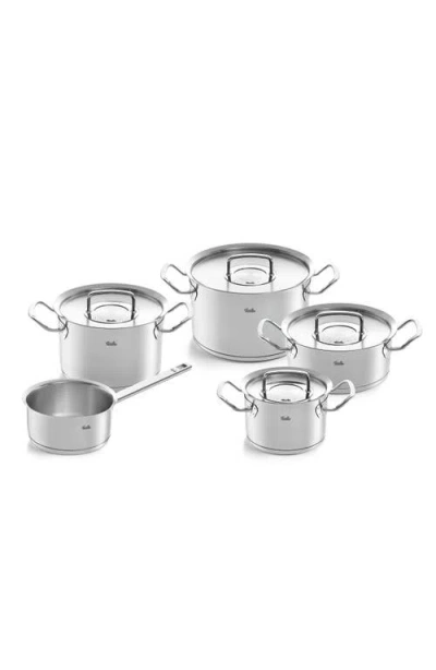 Fissler Original-profi Collection Stainless Steel Set With Metal Lids