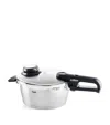 Fissler Vitavit Premium Pressure Cooker With Insert In Metallic
