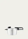 Shop Fissler Vitavit Premium Pressure Cooker With Steamer Insert, 8.5 Qt. In Silver