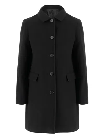 FIT BUTTON-FASTENING SINGLE-BREASTED COAT
