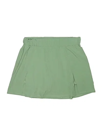Pre-owned Fit Collective Active Skort In Green