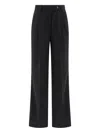 Fit F.it Tailored Trousers With Pressed Crease In Black