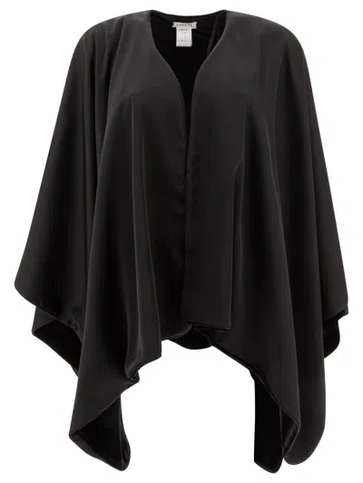 FIT F.IT POLYESTER BLACK COAT