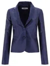 Fit F.it Satin Single Breasted Blazer