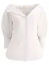 Fit F.it Shirt With Open Collar In White