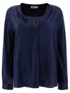 Fit Isabel Marant Romane Wool Pullover In Blue
