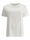 Fit Crewneck Short-sleeved T-shirt In White