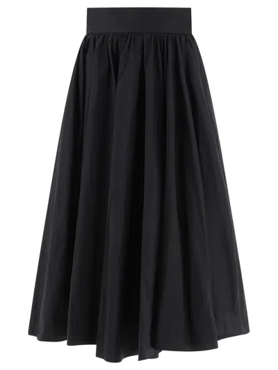 Fit F.it Skirt With Waistband In Black