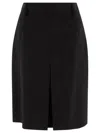 Fit F.it Pleated Skirt In Black
