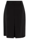 Fit F.it Pleated Skirt In Black