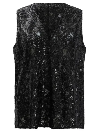FIT F.IT SLEEVELESS TOP WITH SEQUINS