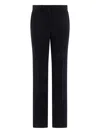 Fit Trousers Blue In Black