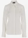 Fit F.it Stretch Silk Shirt With Pointed Collar