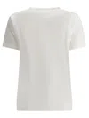 Fit Crewneck Short-sleeved T-shirt In White