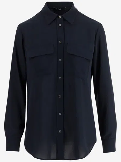 Fit F.it Technical Fabric Shirt In Blue