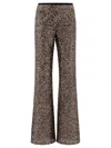 Fit F.it Paillettes Pants In Brown