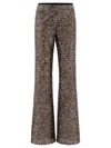 Fit F.it Paillettes Pants In Brown
