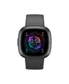Fitbit Sense 2 Shadow Gray Graphite Smartwatch, 39mm In Black