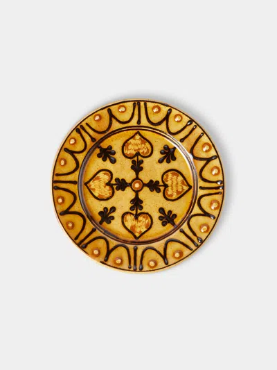 Fitch & Mcandrew Quartet Slipware Salad / Dessert Plate (7.5in/19cm)