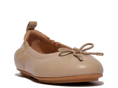 Fitflop Allegro Ballet Flat In Brown