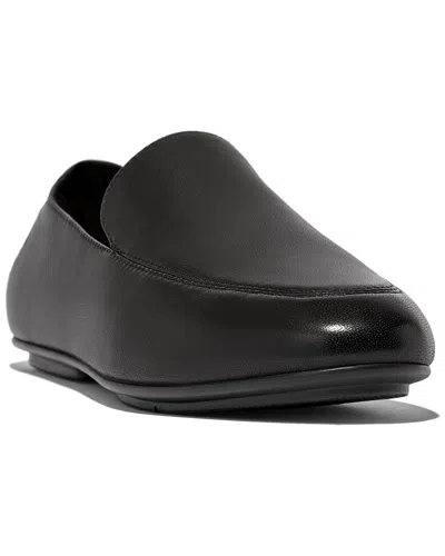 Fitflop Allegro Leather Loafer In Black