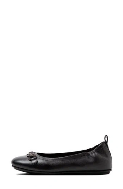 Fitflop Allegro Sparkle Ballet Flat In Black