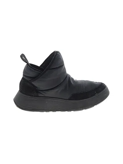Pre-owned Fitflop Ankle Boots In Black