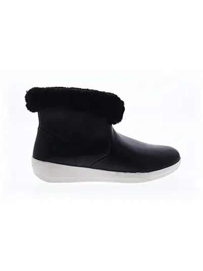 Pre-owned Fitflop Ankle Boots In Black