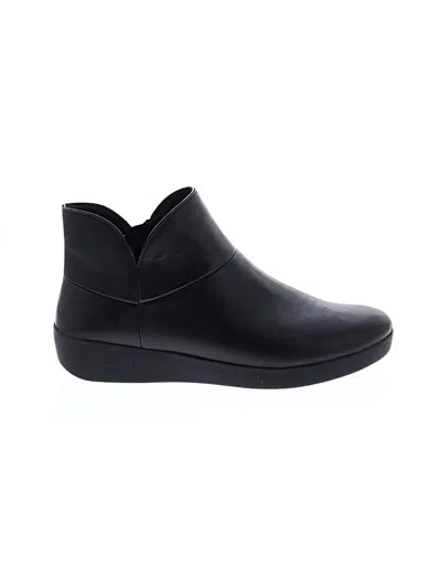 Pre-owned Fitflop Ankle Boots In Black