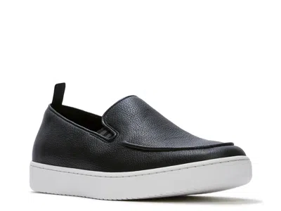 Fitflop Craft-q Tumbled-leather Moc Loafers In Black