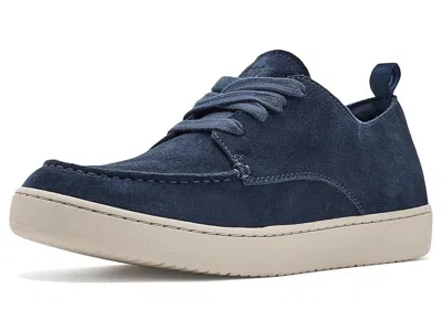 Fitflop Craft-q Suede Moc Derby Shoes In Blue