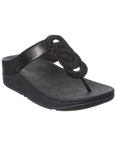 Fitflop Crystal Sandal In Black