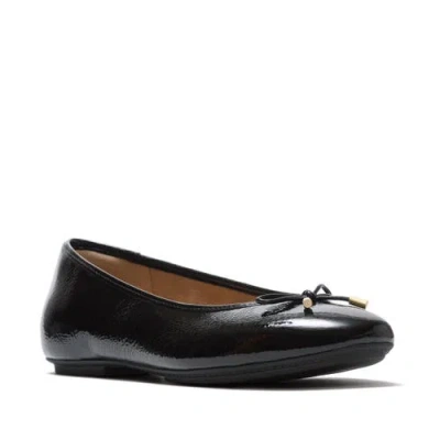 Fitflop Delicato Bow Pat Lea Ballet In Black