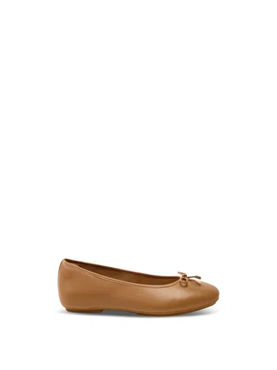 Fitflop Delicato Bow Soft Ballet Flats In Brown