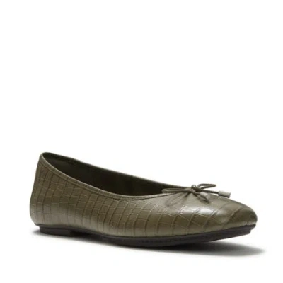 Fitflop Delicato Crocodile Ballerinas Flats In Multi