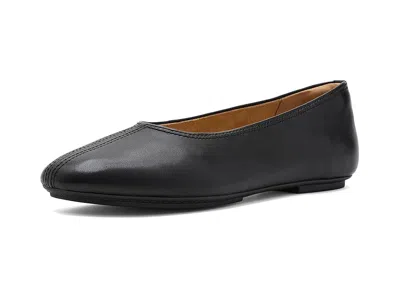 Fitflop Delicato High-cut Soft-leather Ballet Flats In Black
