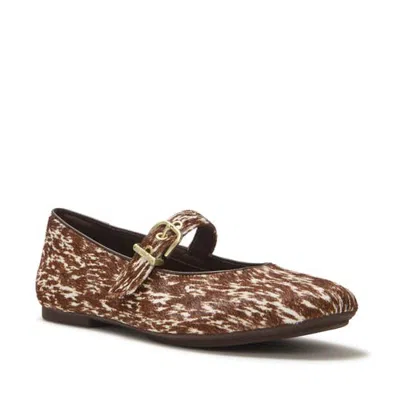 Fitflop Delicato Pony Cow Mary Janes In Metallic