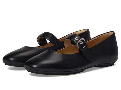 Fitflop Delicato Soft Leather Mary Janes In Black