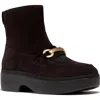 Fitflop F-luma Suede Boot In Brown