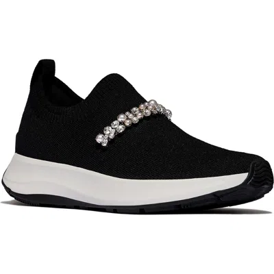 Fitflop F Mode Flow Pearls Sneakers In Black