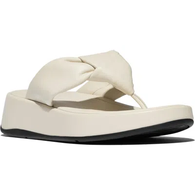 FITFLOP FITFLOP F-MODE KNOT PLATFORM WEDGE FLIP FLOP