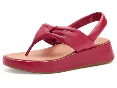 Fitflop F Mode Knot Soft Leather Back Strap Sandals