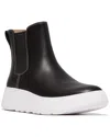 Fitflop F-mode Leather Boot In Black