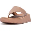 Fitflop F-mode Platform Sandal In Brown