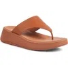 Fitflop F-mode Platform Sandal In Light Tan