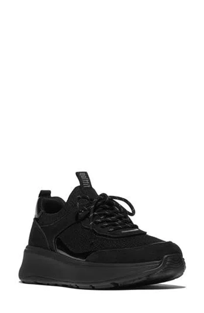 Fitflop F-mode Sneaker In Black